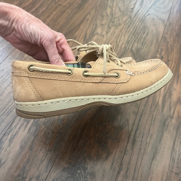 Bass Leather Boat Shoes Excellent Preowned Condition 8M - Picture 4 of 5